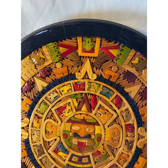 Mayan Aztec calendar wall art - Picture 7 of 12